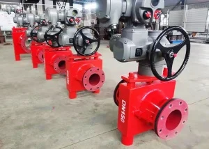 Шланговые задвижки DN 80-150 мм PN 10 кгс/см2 ручные и с электроприводом