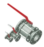 Кран шаровой КШЗ 25-10 РФХ DN 10 PN 25, сталь 12Х18Н10Т, 10Х17Н13М2Т, 06ХН28МДТ, 14Х17Н2 Кран шаровой КШЗ 25-10 РФХ DN 10 PN 25, сталь 12Х18Н10Т, 10Х17Н13М2Т, 06ХН28МДТ, 14Х17Н2